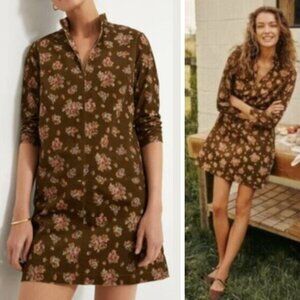 NWT TUCKERNUCK HAZEL BOUQUET FLORAL CORDUROY CLIFTON DRESS - SIZE XL